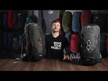 Load and play video in Gallery viewer, Lowe Alpine AirZone Trail Camino Narrow Dimensions ND35:40L Daysack (Anthracite/Graphene)(S)