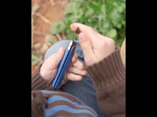 Load and play video in Gallery viewer, My First Opinel Kids #7 Stainless Steel Round Ended Knife (Fuchsia)