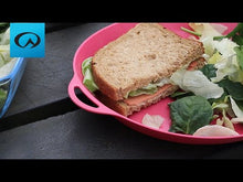 Load and play video in Gallery viewer, Lifeventure Ellipse BPA Free Camping Plate (Teal)