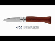 Load and play video in Gallery viewer, Opinel #9 Oysters & Shellfish Knife