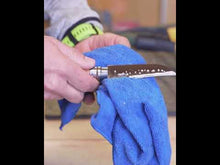 Load and play video in Gallery viewer, Opinel #8 Carbon Blade Folding Pocket Knife (Loose)