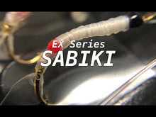 Load and play video in Gallery viewer, Hayabusa Sabiki EX Ultra One Touch Salt Water Rig (UV White Shrimp)(Size 16)(6 Pack)