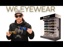 Load and play video in Gallery viewer, Westin W6 Sport 10 Polarized Sunglasses (Matte Black/Lens Base Smoke/Lens Mirror Blue/Anti-Reflex Blue)