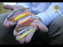 Load and play video in Gallery viewer, Westin Kickteez Shadtail Soft Plastic Lure (15cm/10g)(Bass Hunter)