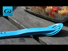 Load and play video in Gallery viewer, Lifeventure Ellipse BPA Free Cutlery Set (Teal)