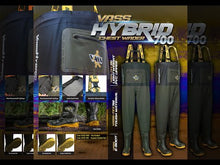 Load and play video in Gallery viewer, Vass Unisex Hybrid 700 Chest Waders (Khaki)