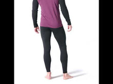 Load and play video in Gallery viewer, Smartwool Men's Classic Thermal Merino 250 Base Layer Bottoms (Charcoal Heather)