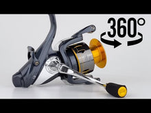 Load and play video in Gallery viewer, Rovex Powerspin Baitfeeder 5000 Dual Drag Spinning Reel