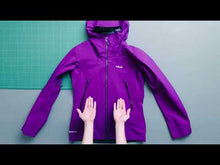 Load and play video in Gallery viewer, Rab Women's Kangri 3L Gore-Tex Jacket (Plum)