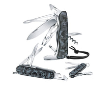 Load image into Gallery viewer, Victorinox Swiss Army Knife: Skipper Navy Camo (18 Tools)