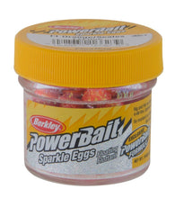 Load image into Gallery viewer, Berkley PowerBait Sparkle Power Eggs Floating Magnum (Fluorescent Orange With Scales)