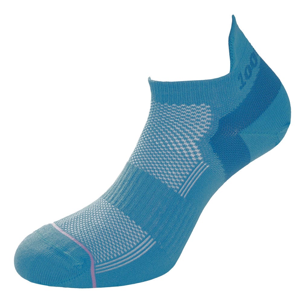 1000 Mile Women's Ultimate Tactel® Trainer Double Layer Liner Socks (Teal)