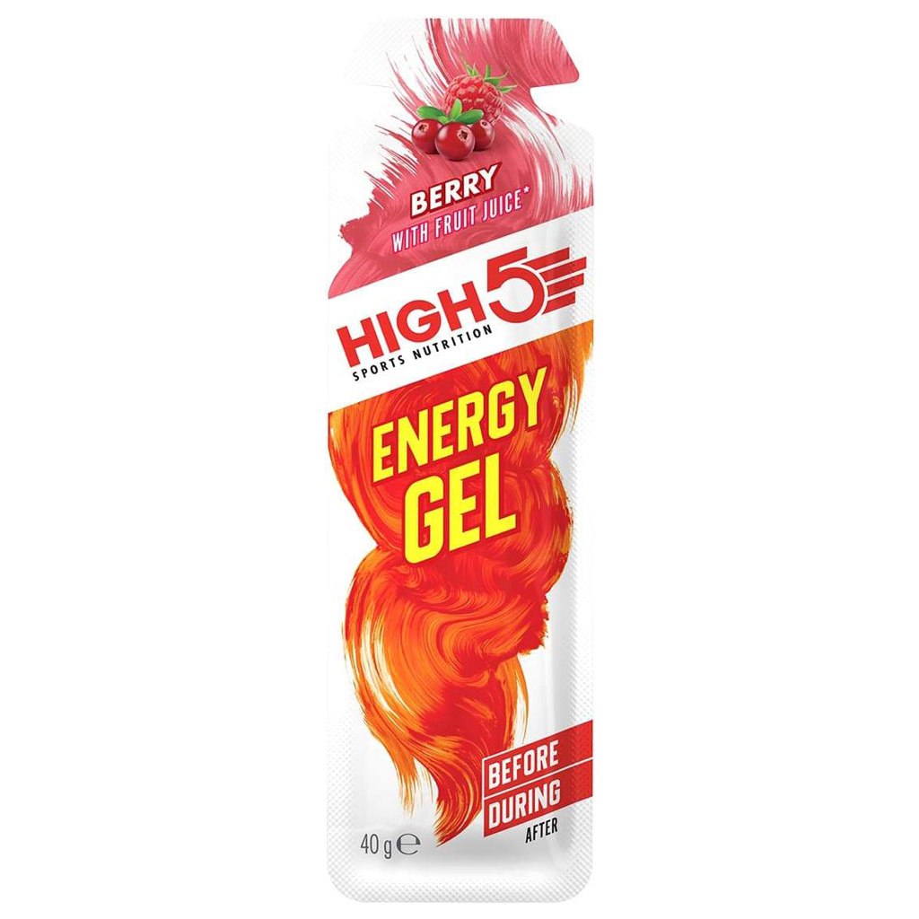 High 5 Energy Gel 40g Pouch (Berry)