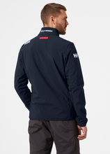 Load image into Gallery viewer, Helly Hansen Men's Crew Full Zip Softshell Jacket 2.0 (Navy)