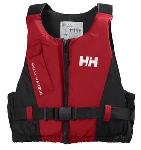 Helly Hansen Unisex Rider Vest 50N Buoyancy Aid (Red/Ebony)