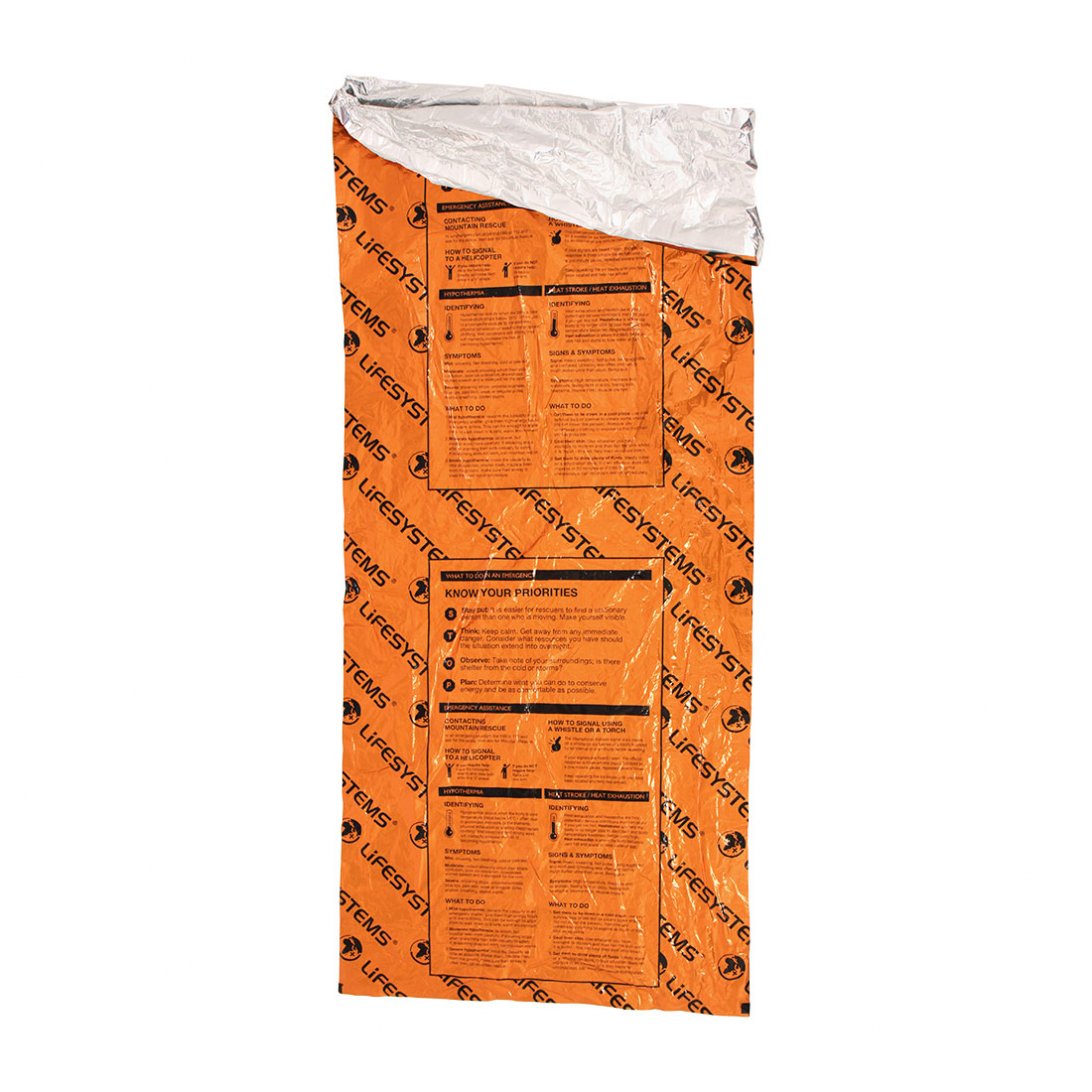 Lifesystems Heatshield Thermal Bivi Bag (Orange)