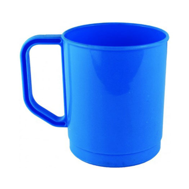 Yellowstone 275ml Plastic Mug (Blue)