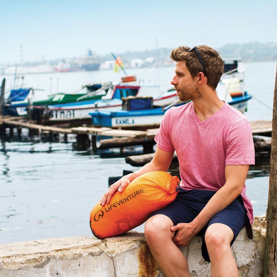Lifeventure Ultralight 15L Dry Bag (Orange)