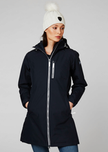Load image into Gallery viewer, Helly Hansen Women's Long Belfast Winter HT Waterproof Insulated Parka (Navy)