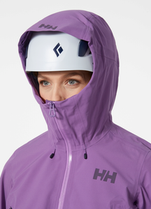 Helly Hansen Women's Verglas Infinity Waterproof Shell Jacket (Crushed Grape)