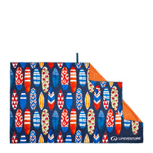 Load image into Gallery viewer, Lifeventure Recycled SoftFibre Travel Towel (Giant)(Surfboards)