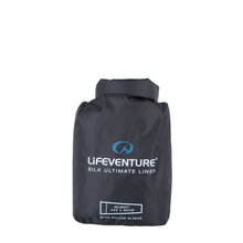 Load image into Gallery viewer, Lifeventure 100% Silk Ultimate Sleeping Bag Liner - Mummy Shape (Black)