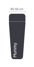 Load image into Gallery viewer, Lifeventure 100% Silk Ultimate Sleeping Bag Liner - Mummy Shape (Black)