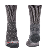 Load image into Gallery viewer, Bridgedale Men&#39;s Hike Lightweight Merino Comfort Boot Length Socks (Grey)
