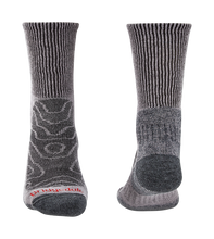 Load image into Gallery viewer, Bridgedale Men's Hike Lightweight Merino Comfort Boot Length Socks (Grey)