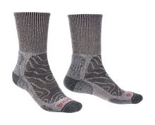 Load image into Gallery viewer, Bridgedale Men's Hike Lightweight Merino Comfort Boot Length Socks (Grey)