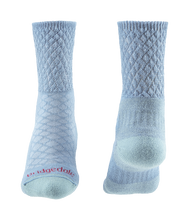Load image into Gallery viewer, Bridgedale Women's Hike Lightweight Merino Comfort Boot Length Socks (Powder Blue)