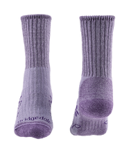 Load image into Gallery viewer, Bridgedale Women's Hike Midweight Merino Comfort Boot Length Socks (Violet)