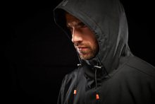 Load image into Gallery viewer, Helly Hansen Workwear Men's Oxford HT Waterproof Shell Jacket (Black)