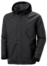 Load image into Gallery viewer, Helly Hansen Workwear Men's Oxford HT Waterproof Shell Jacket (Black)