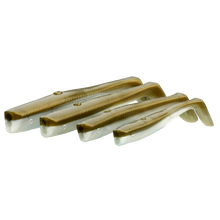 Load image into Gallery viewer, Savage Gear Sandeel V2 Tail 95 9.5cm 7g Khaki (5 Pieces)