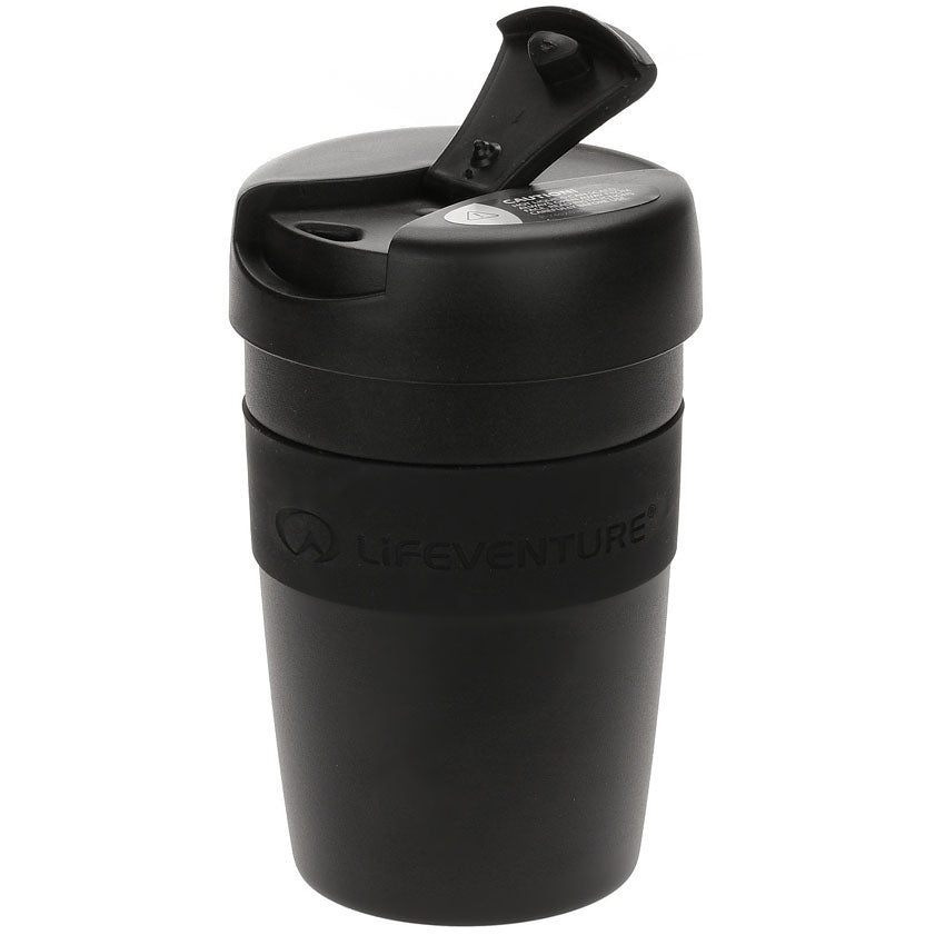 Lifeventure Insulated 350ml Coffee Cup (Black)