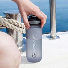 Load image into Gallery viewer, Lifeventure Tritan BPA Free Water Bottle (Graphite)(650ml)