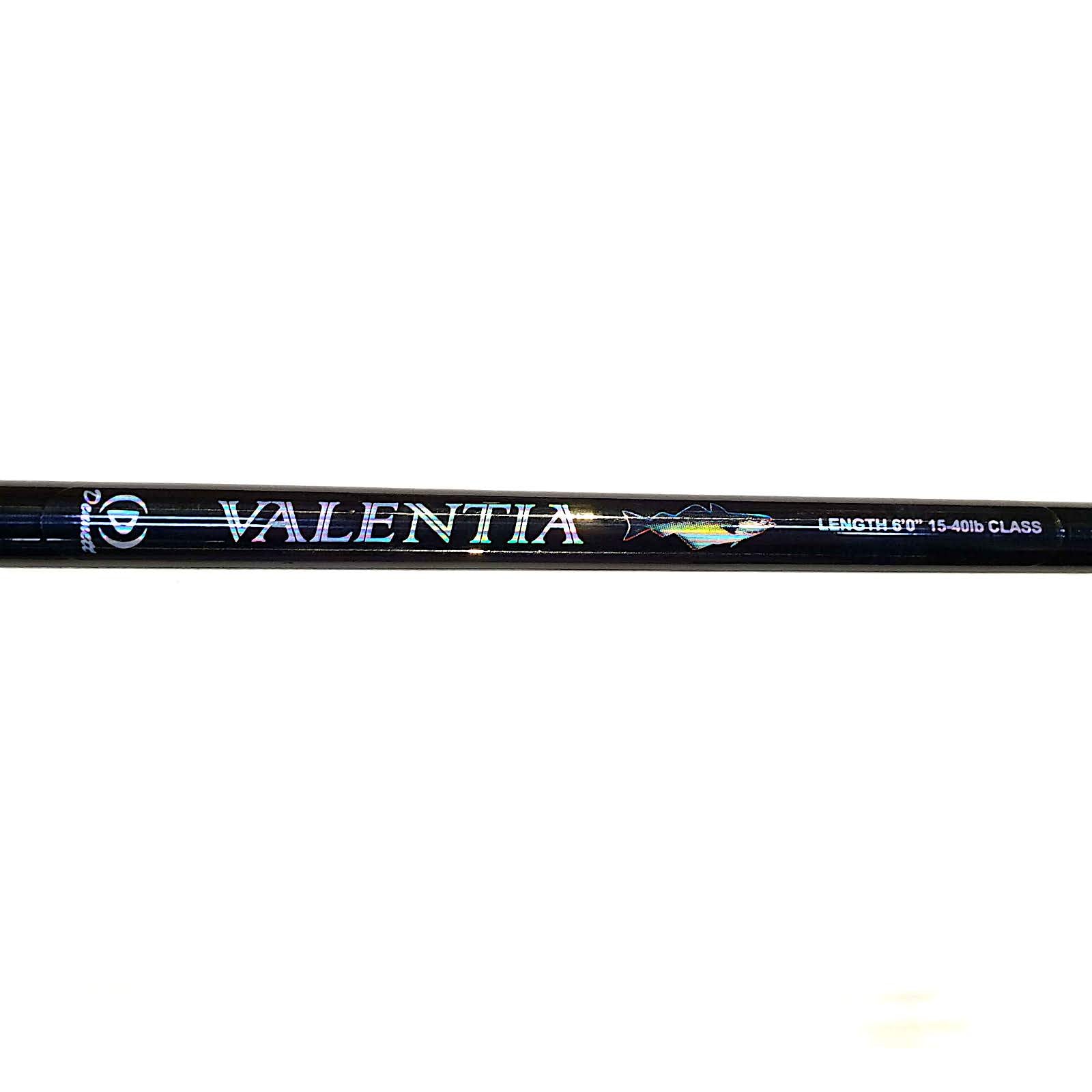 Dennett 6ft/1.8m Valentia 2 Section Boat Rod (15-40lb)