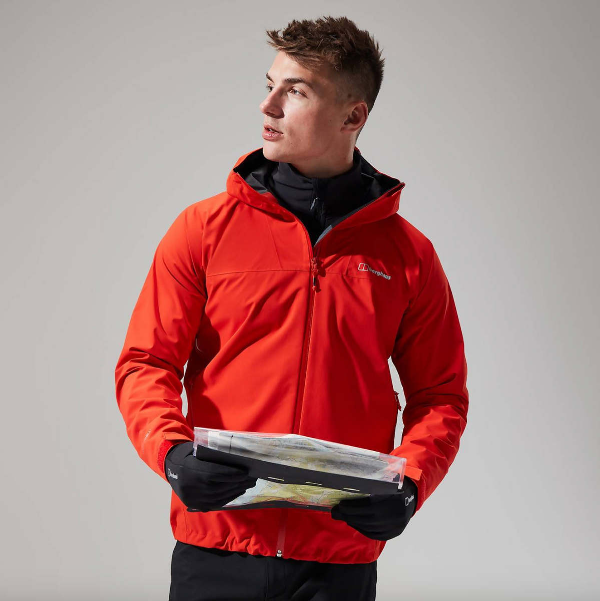 Berghaus Men s Kember Vented Waterproof Jacket Poinciana