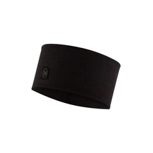Load image into Gallery viewer, Buff Merino Wide Headband (Solid Black)
