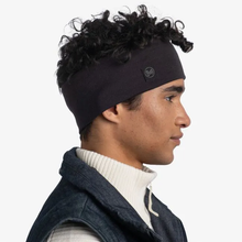 Load image into Gallery viewer, Buff Merino Wide Headband (Solid Black)