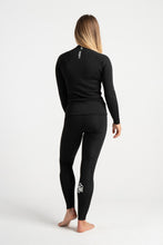 Load image into Gallery viewer, C-Skins Women&#39;s Solace 1.5mm Flatlock Wetsuit Leggings (Black/Black/White)
