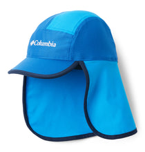 Load image into Gallery viewer, Columbia Junior II Cachalot Sun Hat (Bright Indigo/Compass Blue/Coll Navy)
