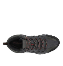 Load image into Gallery viewer, Columbia Men's Crestwood Waterproof Mid Trail Boots (Dark Grey/Deep Rust)
