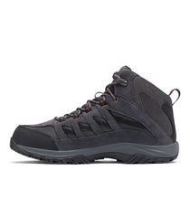 Load image into Gallery viewer, Columbia Men&#39;s Crestwood Waterproof Mid Trail Boots (Dark Grey/Deep Rust)
