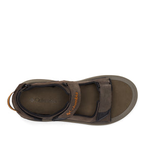 Columbia Men's Trailstorm Hiker 3 Strap Sandals (Cordovan/Gold Amber)