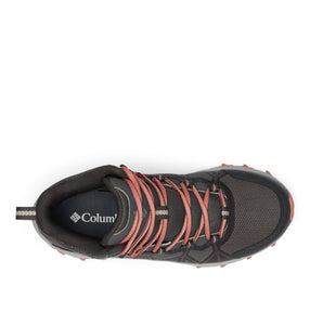 Columbia Women's Peakfreak II Outdry Waterproof Mid Trail Boots (Dark Grey/Dark Coral)