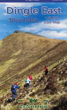 Load image into Gallery viewer, EastWest Mapping Dingle East ~ Slieve Mish Laminated Waterproof Map (1:25,000)
