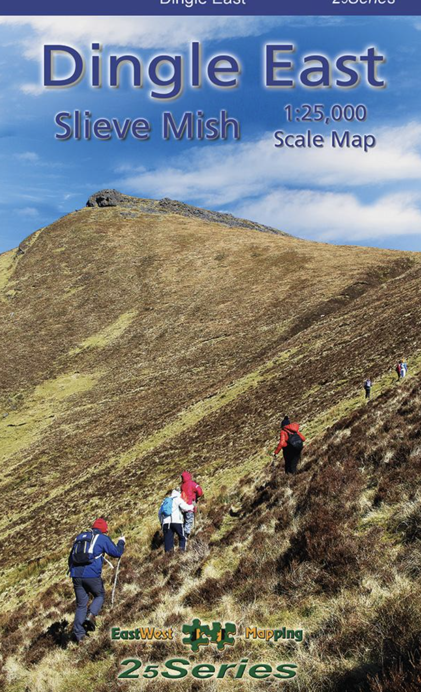 EastWest Mapping Dingle East ~ Slieve Mish Laminated Waterproof Map (1:25,000)