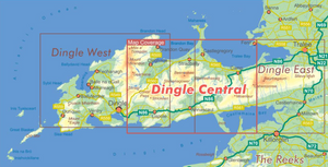 EastWest Mapping Dingle Central ~ Beenoskee Laminated Waterproof Map (1:25,000)